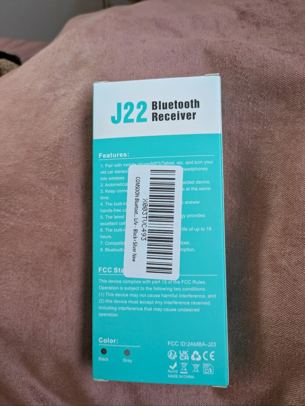 J22 Bluetooth Receiver - Picture 2 of 2